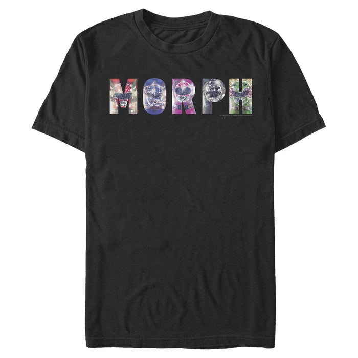 fifth sun Men's Power Rangers Morph Team T-Shirt