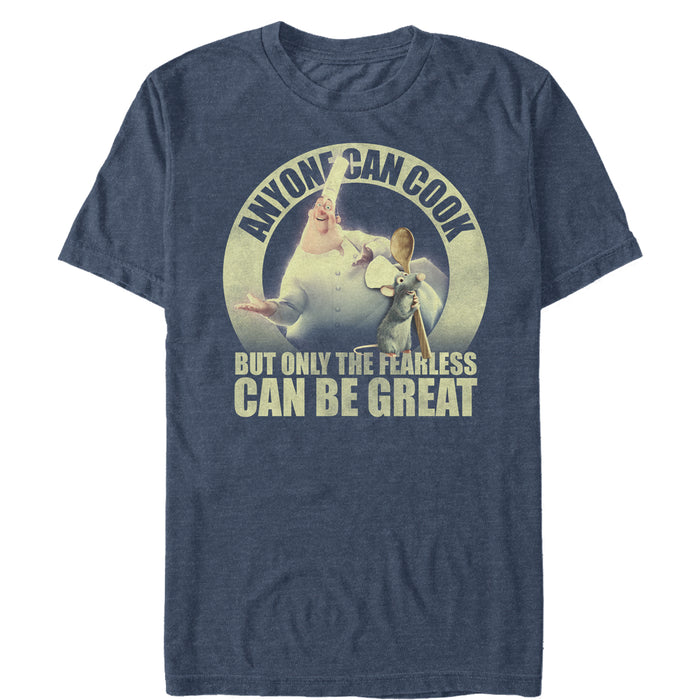 fifth sun Men's Ratatouille Be Great Quote T-Shirt