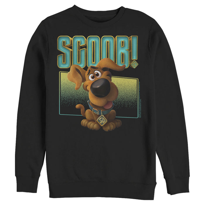 fifth sun Men's Scooby Doo Puppy Frame Sweatshirt