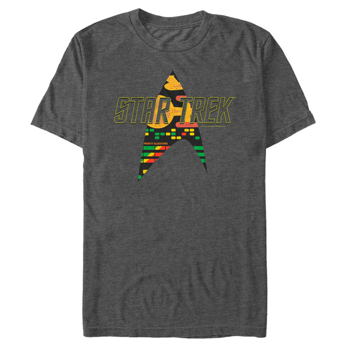 fifth sun Men's Star Trek Allocations Logo T-Shirt