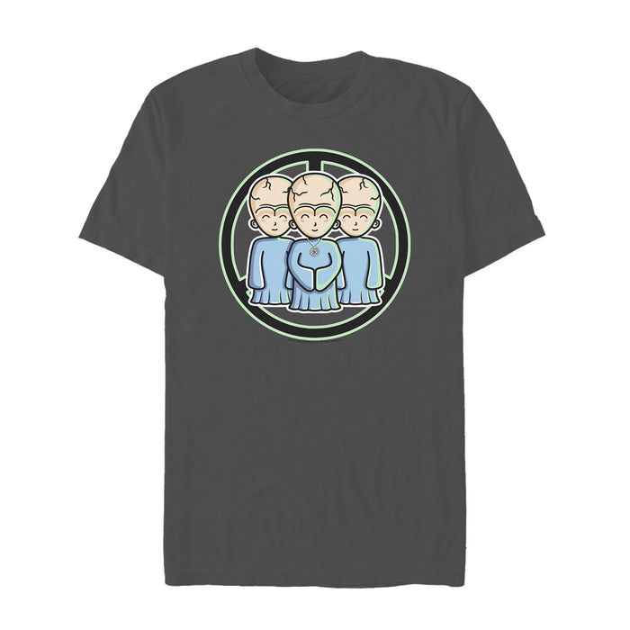 fifth sun Men's Star Trek Kawaii Talosians T-Shirt