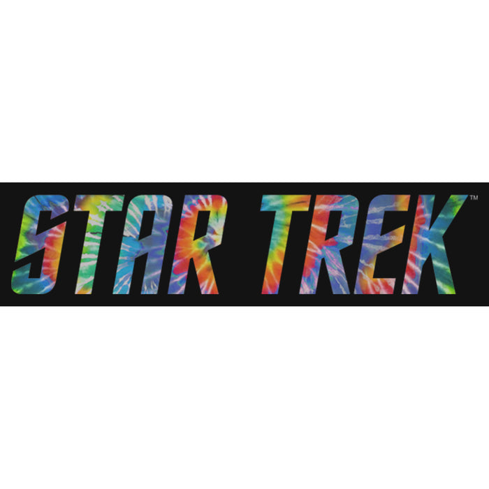 Fifth Sun Men's Star Trek Tie-Dye Logo T-Shirt