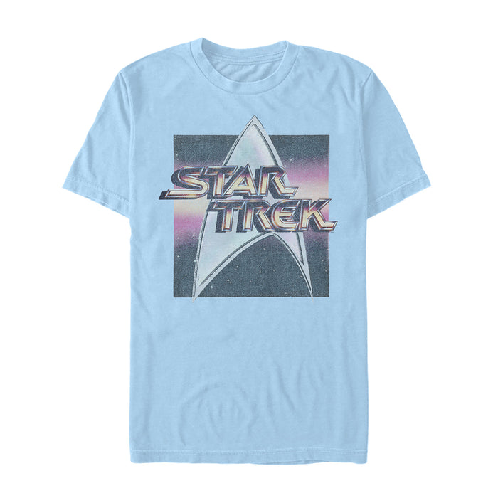 fifth sun Men's Star Trek Vintage Logo Box T-Shirt