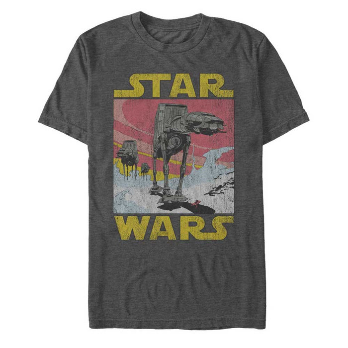 fifth sun Men's Star Wars AT-AT Scene T-Shirt