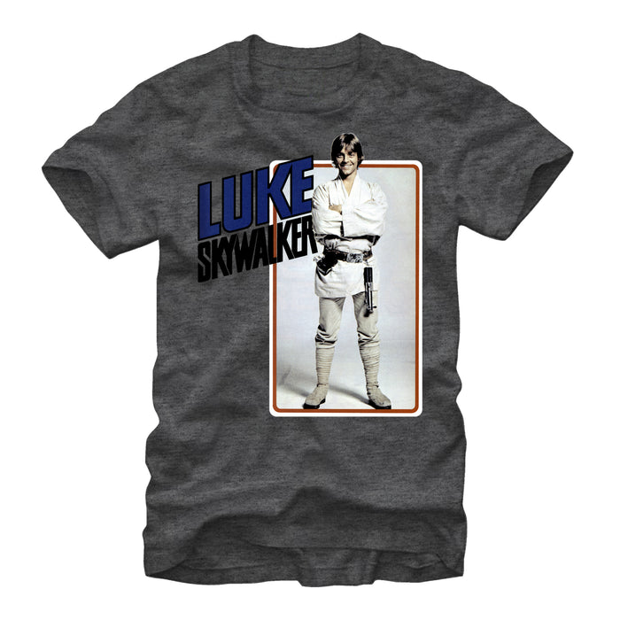 fifth sun Men's Star Wars Luke Skywalker T-Shirt
