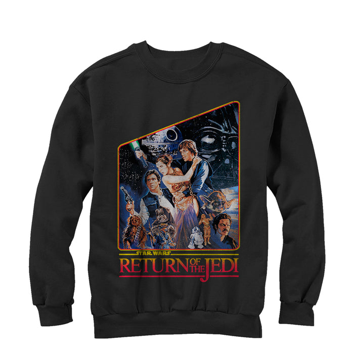 fifth sun Men's Star Wars Movie Poster Sweatshirt
