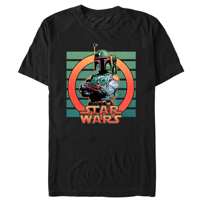 fifth sun Men's Star Wars Retro Boba Fett T-Shirt