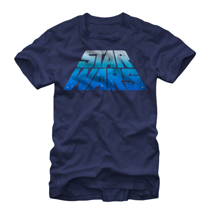 fifth sun Men's Star Wars Space Logo T-Shirt