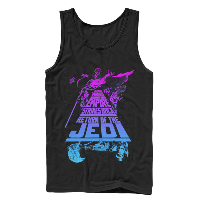 fifth sun Men's Star Wars Trilogy Tank Top