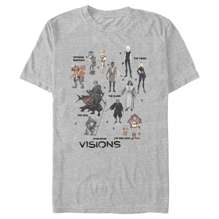 fifth sun Men's Star Wars: Visions Episodes T-Shirt
