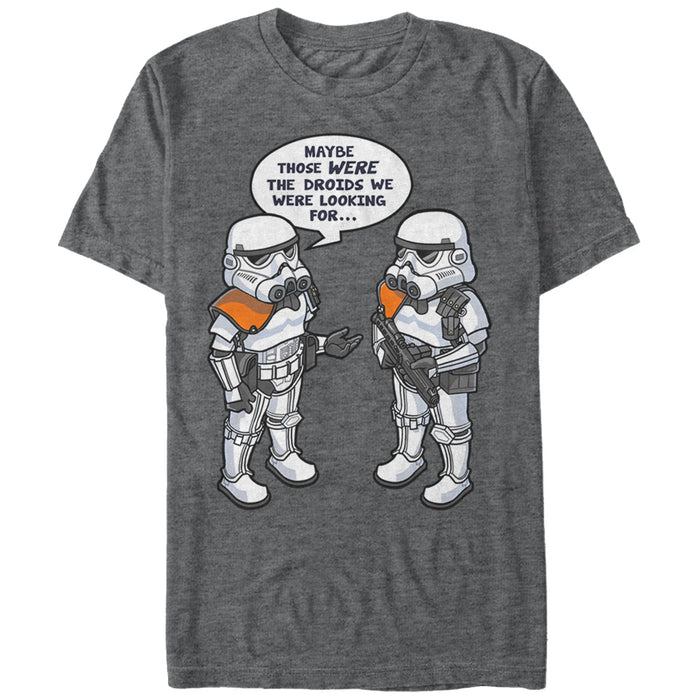 fifth sun Men's Star Wars Wrong Droids T-Shirt