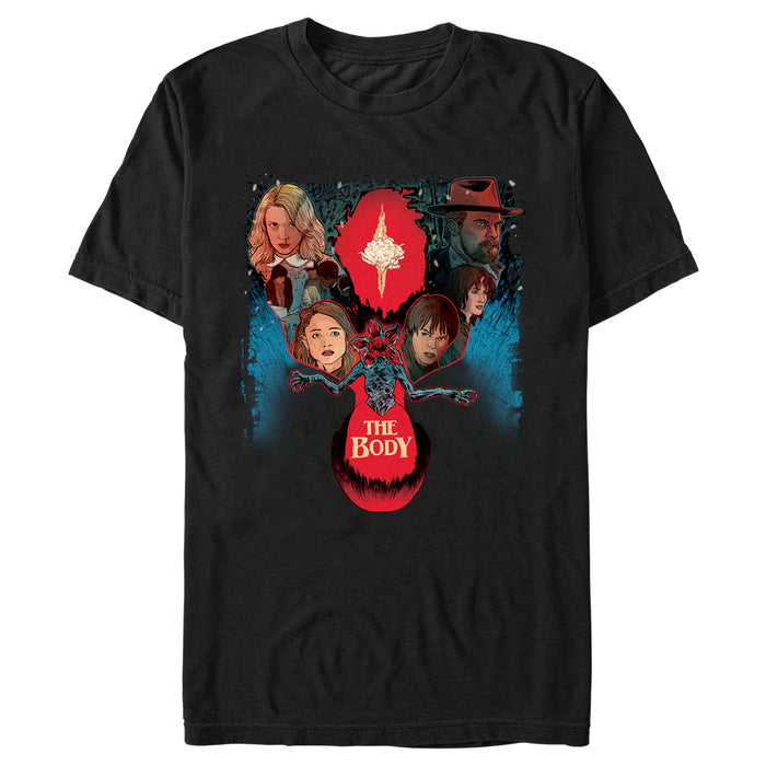 fifth sun Men's Stranger Things The Body T-Shirt