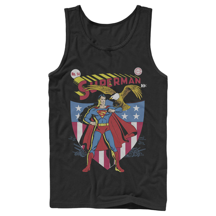Fifth Sun Men's Superman American Hero Tank Top