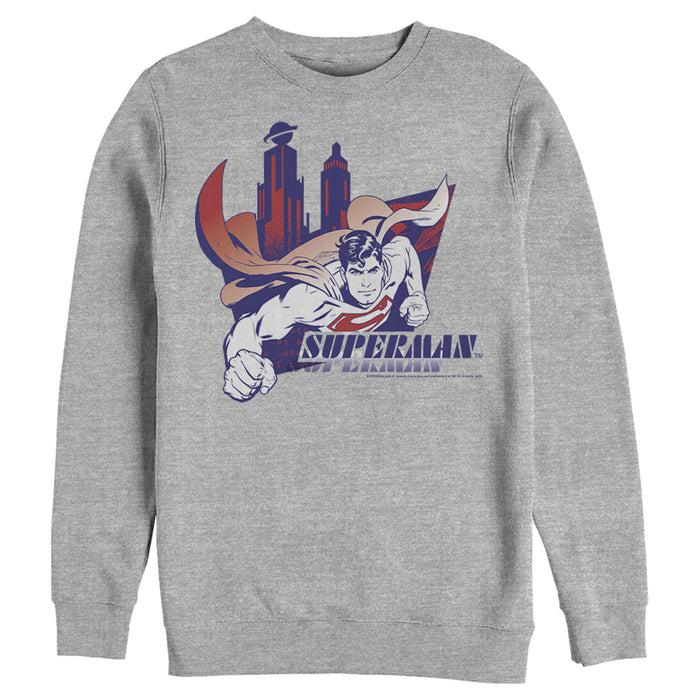 fifth sun Men's Superman City's Hero Sweatshirt