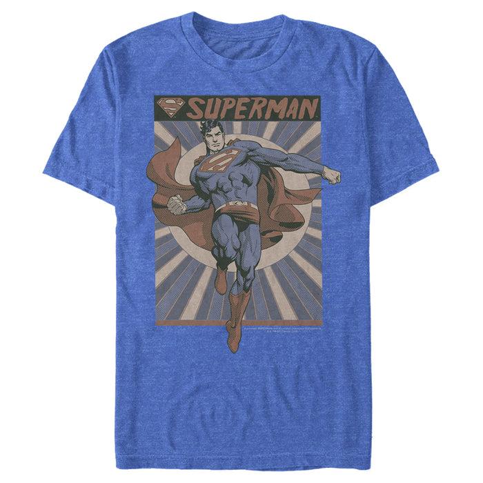 Fifth Sun Men's Superman Classic Hero Pose T-Shirt