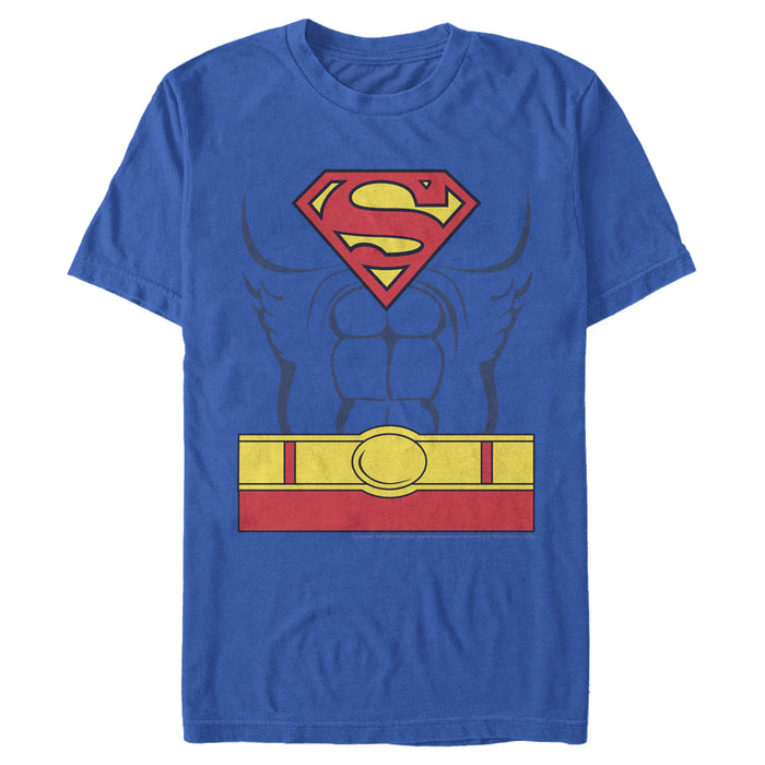 fifth sun Men's Superman Hero Costume T-Shirt