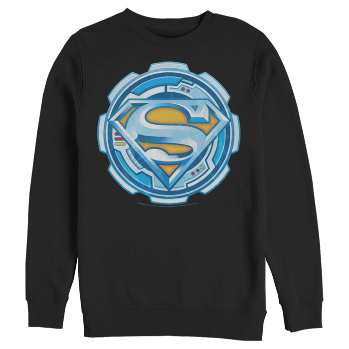 fifth sun Men's Superman Logo Gear Sweatshirt