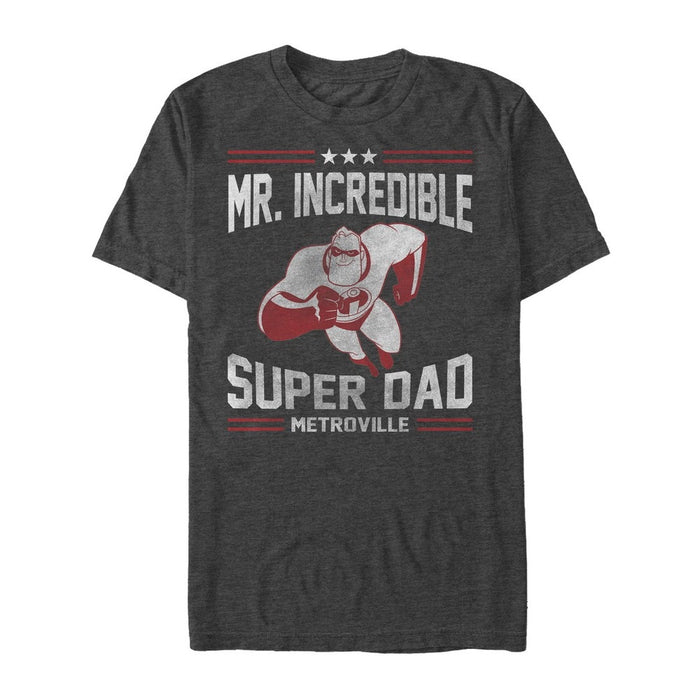 fifth sun Men's The Incredibles Super Dad T-Shirt