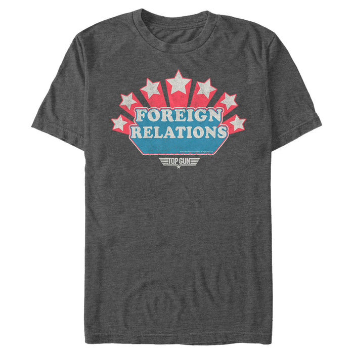 fifth sun Men's Top Gun Foreign Relations T-Shirt