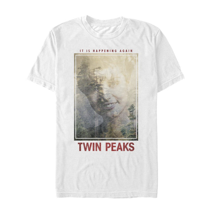 fifth sun Men's Twin Peaks Happening Again T-Shirt