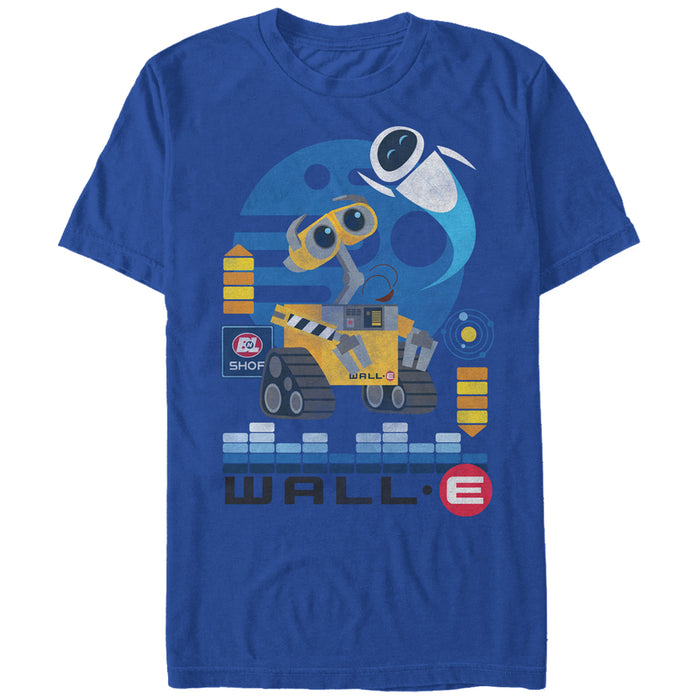 Fifth Sun Men's Wall-E EVE Flight T-Shirt