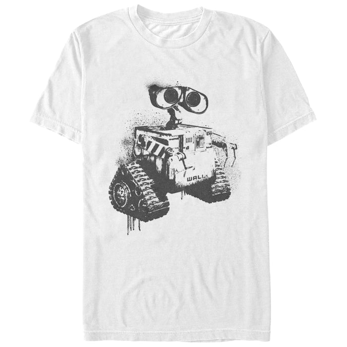fifth sun Men's Wall-E Spray Paint Art T-Shirt