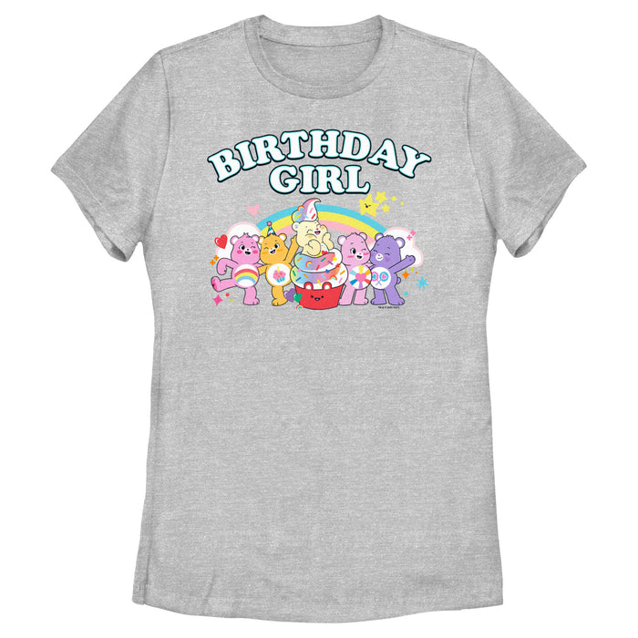fifth sun Women's Care Bears Birthday Girl T-Shirt