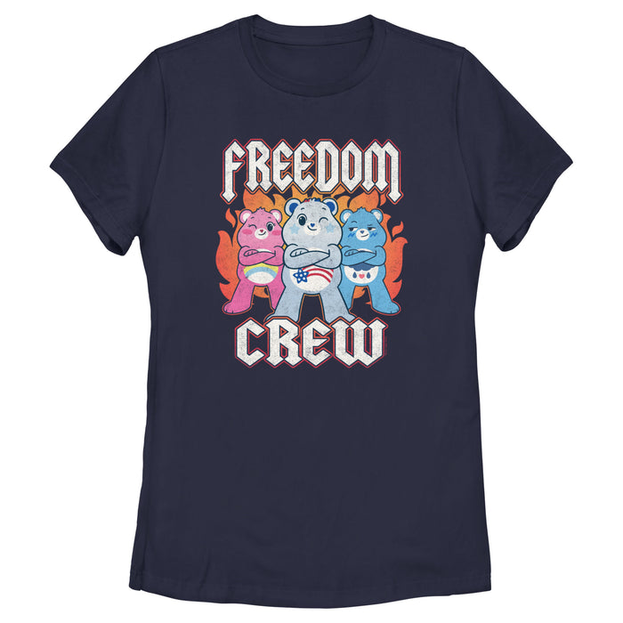 fifth sun Women's Care Bears Freedom Crew T-Shirt