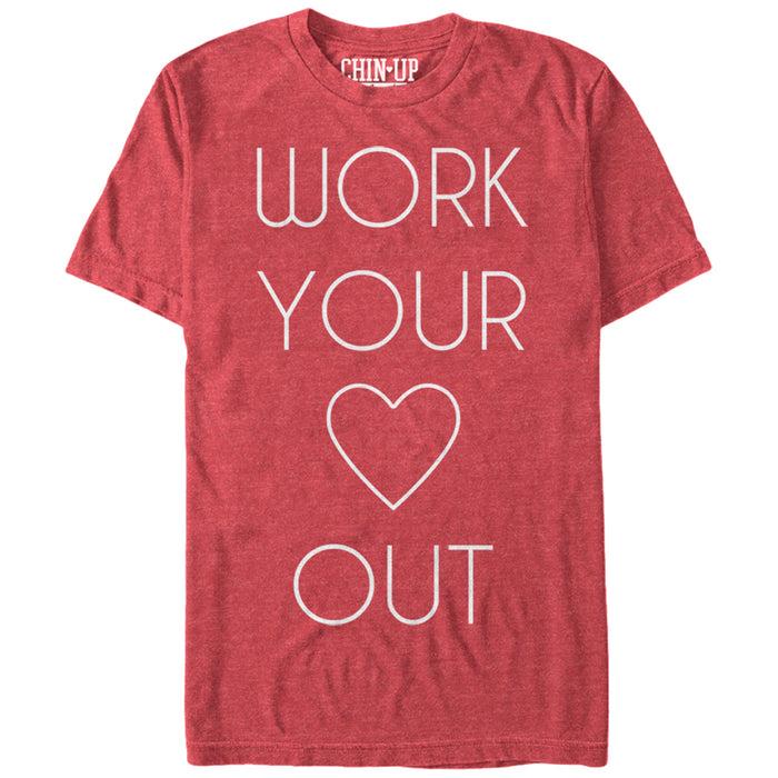 fifth sun Women's CHIN UP Heart Boyfriend Tee