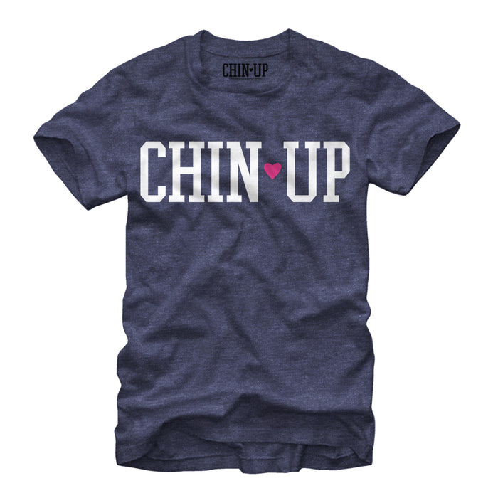 fifth sun Women's CHIN UP Logo Boyfriend Tee