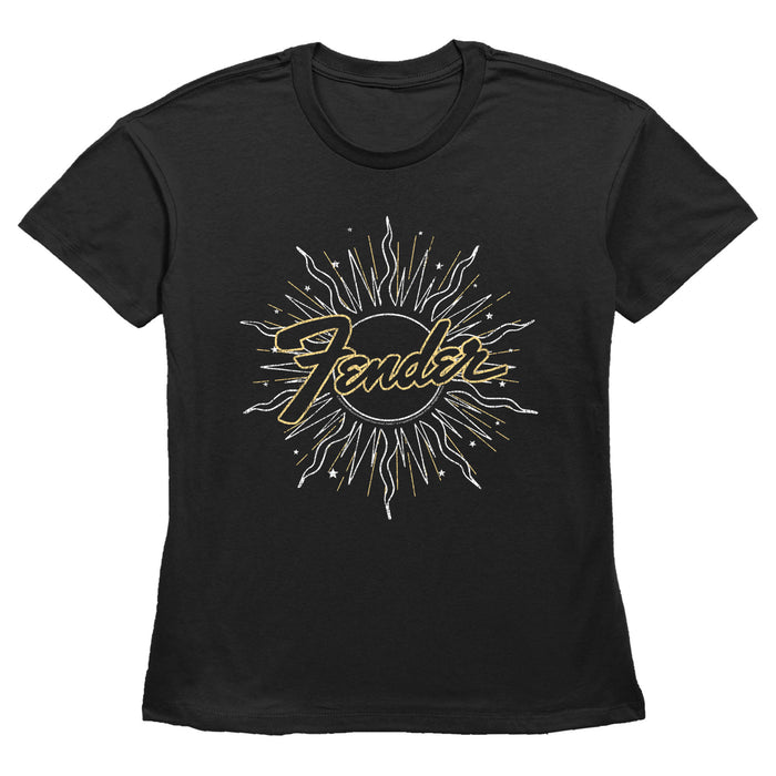 fifth sun Women's Fender Bohemian Sun Logo T-Shirt