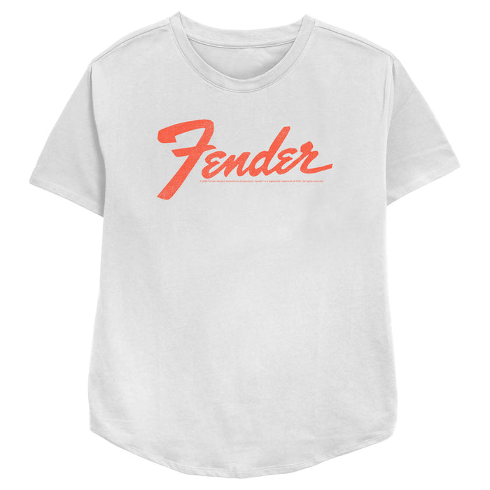 fifth sun Women's Fender Classic Logo T-Shirt