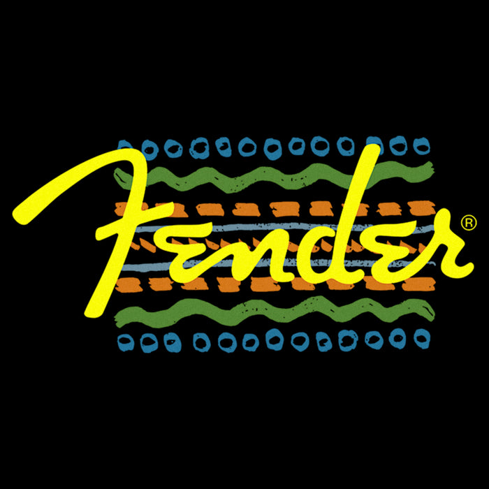 Fifth Sun Women's Fender Colorful Logo T-Shirt