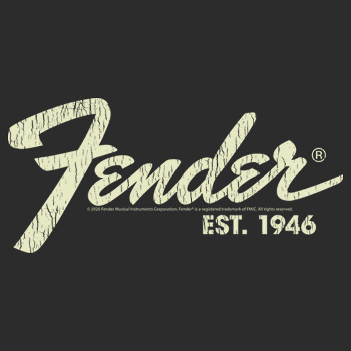 Fifth Sun Women's Fender Distressed Logo T-Shirt