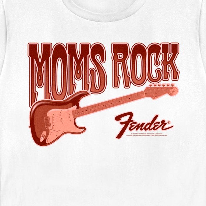 Fifth Sun Women's Fender Moms Rock Logo T-Shirt