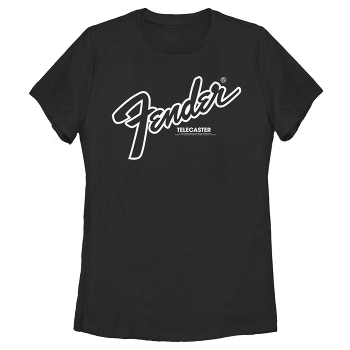 fifth sun Women's Fender Telecaster Logo T-Shirt