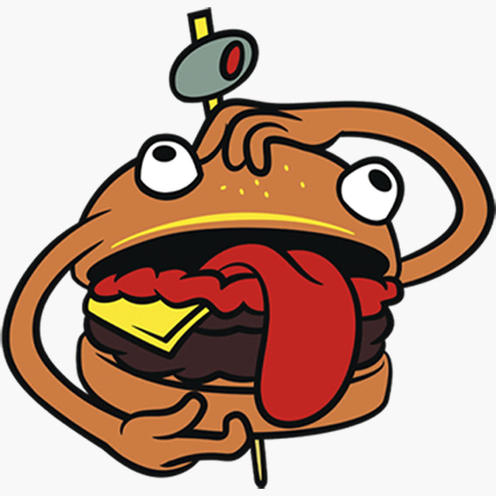 Fifth Sun Women's Fortnite Durr Burger T-Shirt