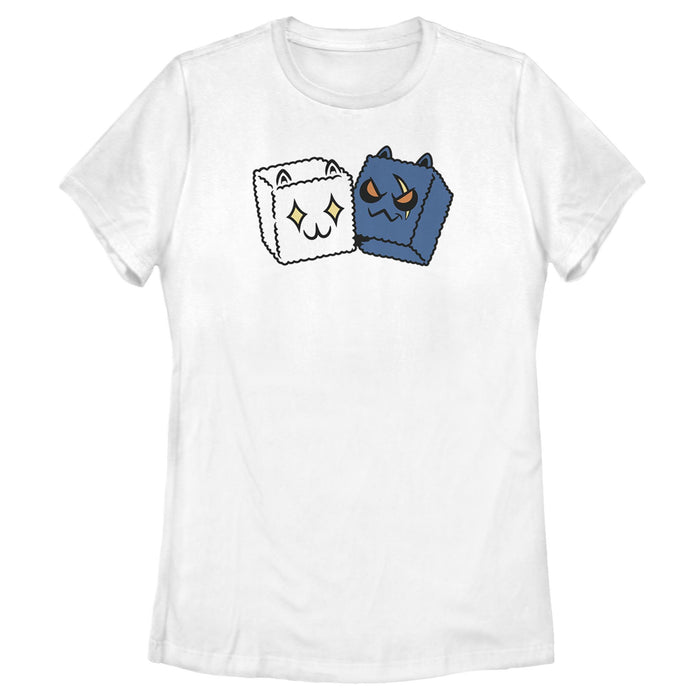 fifth sun Women's Fortnite Meowscles Dice T-Shirt