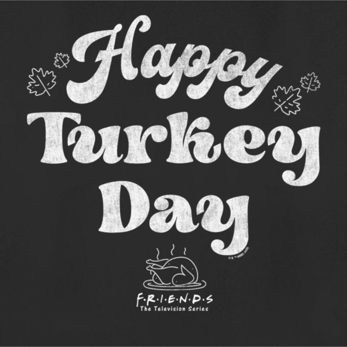 Fifth Sun Women's Friends Happy Turkey Day T-Shirt