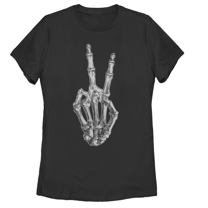 fifth sun Women's Lost Gods Peace Bones T-Shirt
