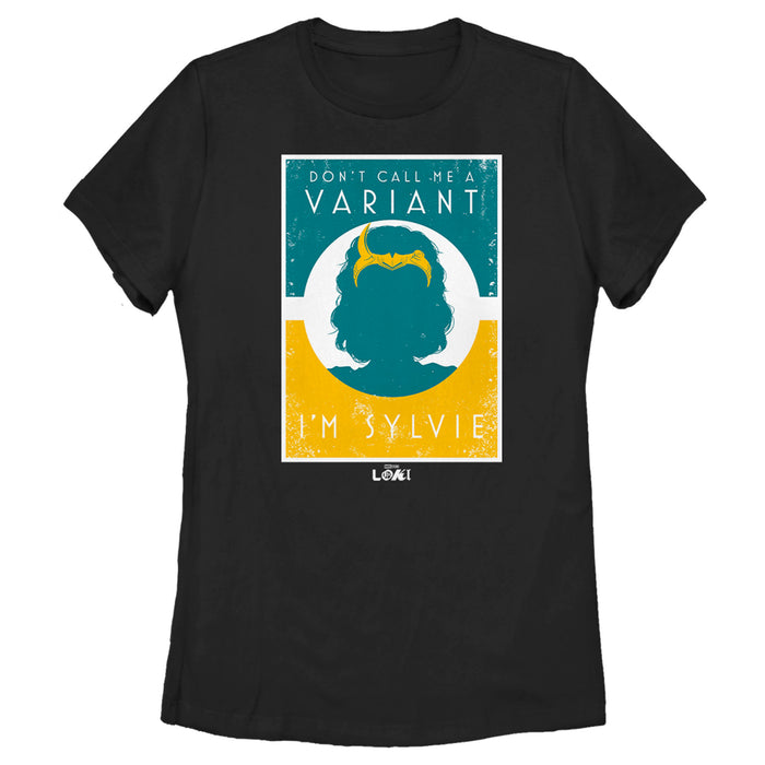 fifth sun Women's Marvel Loki I'm Sylvie T-Shirt