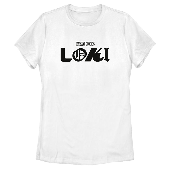 fifth sun Women's Marvel Loki Logo T-Shirt