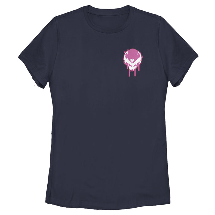 fifth sun Women's Marvel Venom Badge T-Shirt