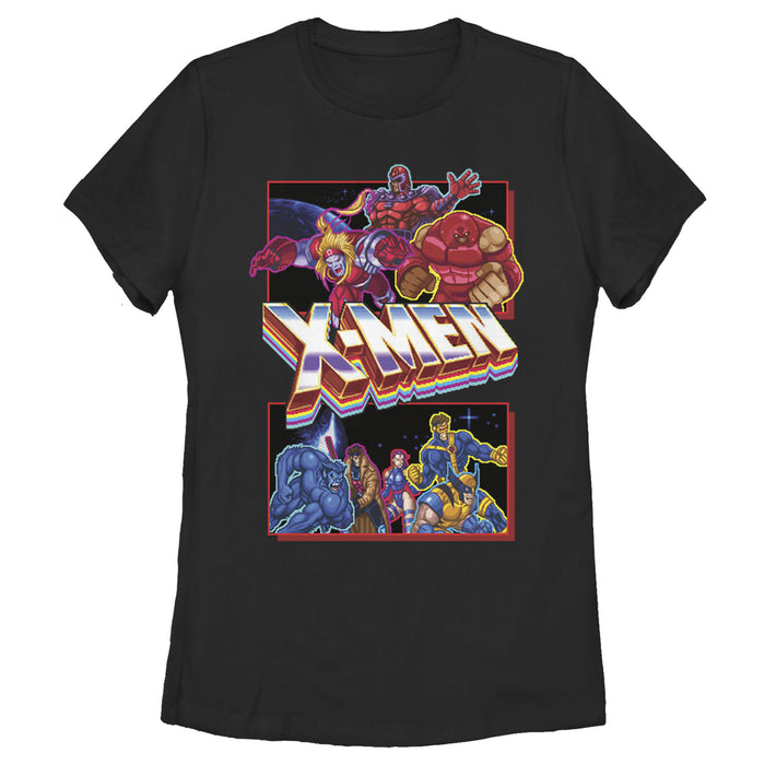 fifth sun Women's Marvel X-Men Arcade Crew T-Shirt