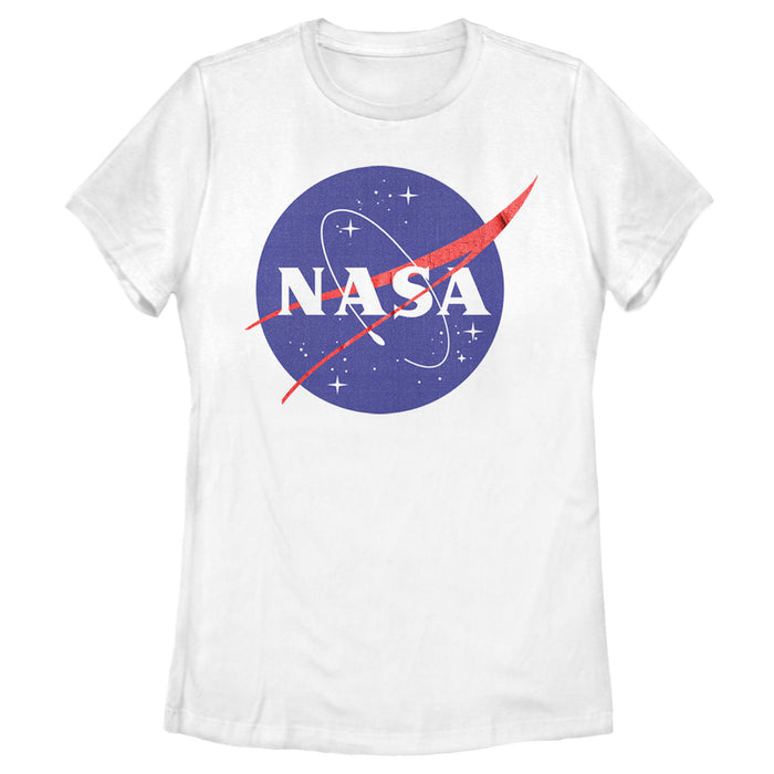 fifth sun Women's NASA Circle Logo T-Shirt