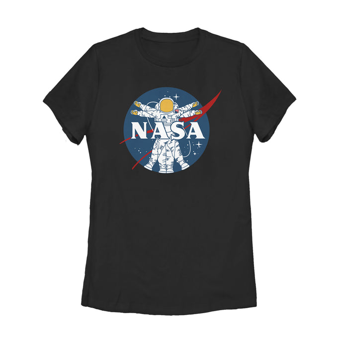 fifth sun Women's NASA Da Vinci Astronaut T-Shirt