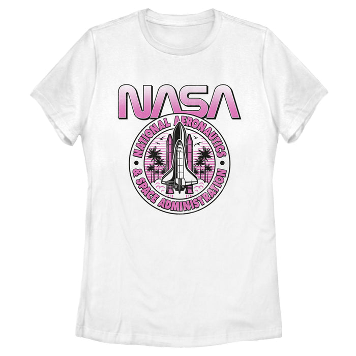fifth sun Women's NASA Shuttle Emblem T-Shirt