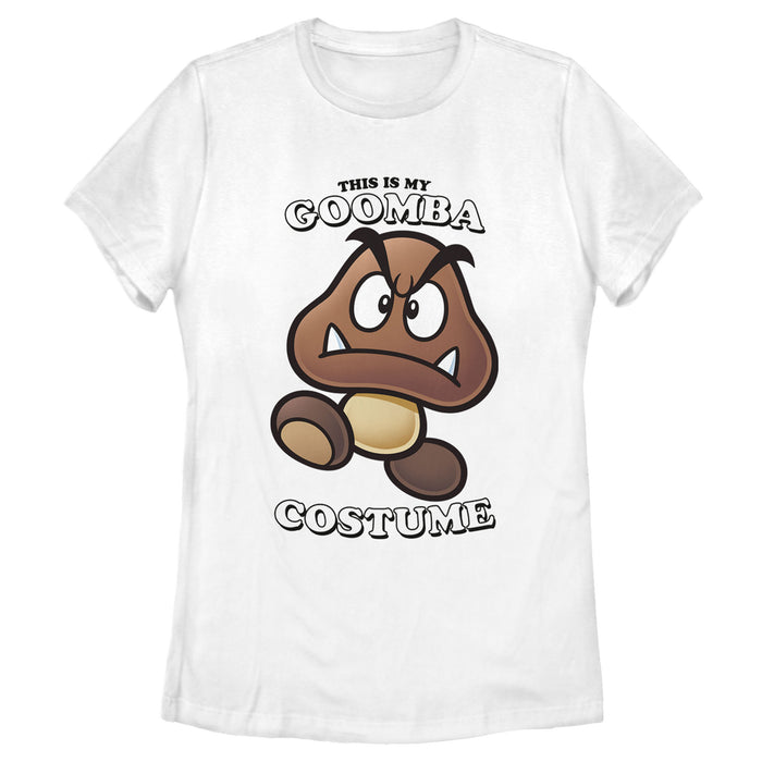 fifth sun Women's Nintendo Goomba Costume T-Shirt