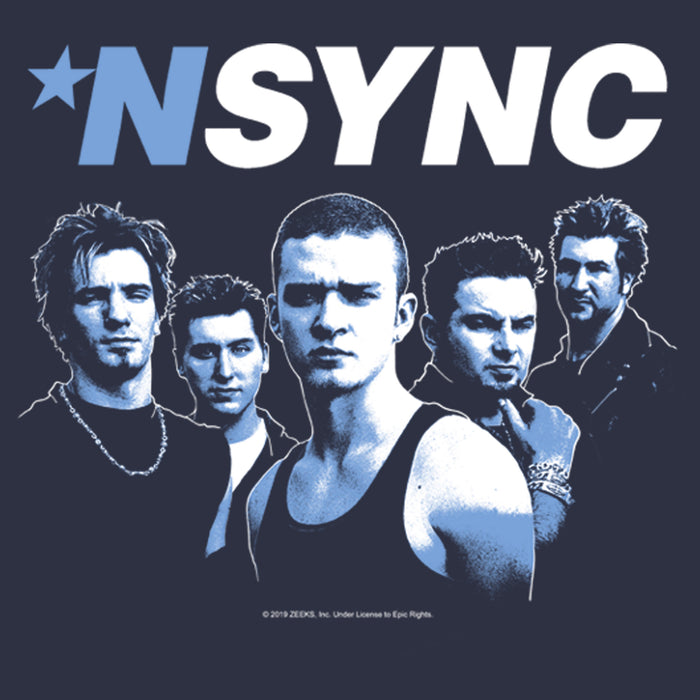 Fifth Sun Women's NSYNC Attitude Pose T-Shirt