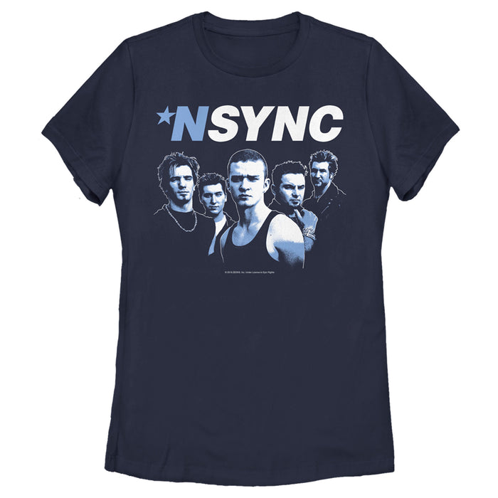 fifth sun Women's NSYNC Attitude Pose T-Shirt